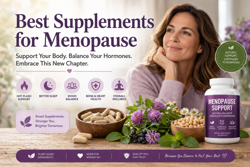 Best Supplements for Menopause in 2026
