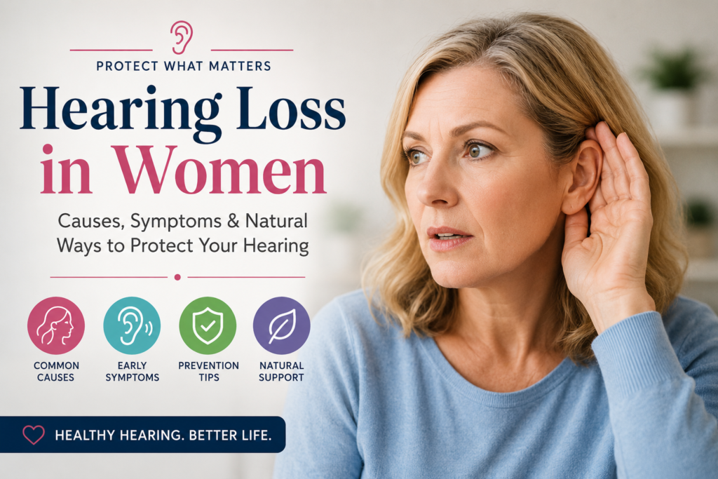 Hearing Loss in Women:
